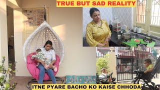 Kya Reaction Tha IN LAWS Ka Ghar Chhodke Jane ParUnne Kya Bola Jab Ghar ChhodaSAD REALITY [upl. by Anitnerolf]