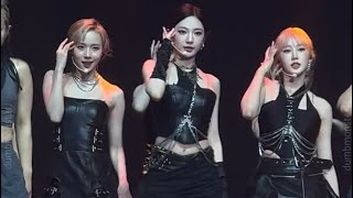 240824 AESPA  Armageddon  Synk Parallel Line in Jakarta BCIS  Vertical FANCAM [upl. by Aicenek]