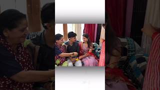 Shadi kab kroge😍❤️ Tikaceremony love shortsvideo youtubeshorts couplevlog [upl. by Yadseut]