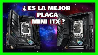 ASUS ROG STRIX B660I GAMING REVIEW ESPAÑOL LA MEJOR PLACA MINI ITX B660 [upl. by Fayth]