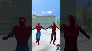 random reserve battle between SpiderMan family and bad Joker familyviralshortstrendingflawking [upl. by Darsie]