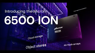 Micron 6500 ION NVMe™ SSD  World’s first 200 layer data center NVMe SSD  Micron Technology [upl. by Ecirtaed]