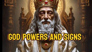 GODS POWER AND SIGNS [upl. by Enram]