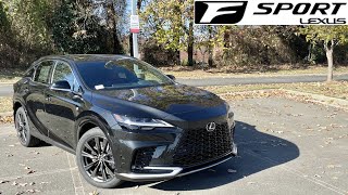 2024 Lexus RX 350 F Sport POV Start Up Test Drive Walkaround and Review [upl. by Nired]