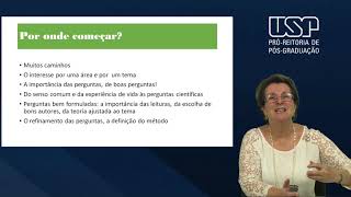 Aula 13  Parte 1  Como escrever uma DissertaçãoTese Humanas CURSO DE INTRODUÇÃO À PÓS 2016 [upl. by Ginnie]