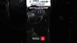 OpenRoad Used Car Highlight  2017 Honda Accord 6Speed Manual [upl. by Gnilsia]