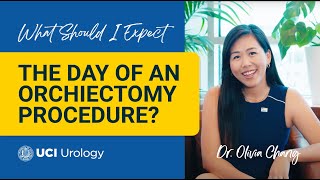 What Should I Expect the Day of an Orchiectomy Procedure by Dr Olivia Chang  UCI Urology [upl. by Itsim529]