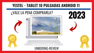 📱 🔴YESTEL Tablet 10 Pulgadas Android 11 2023🔴📱 ¿Vale la pena comprarla [upl. by Ihcekn]