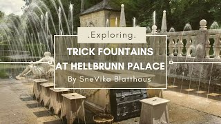 Trick Fountains Hellbrunn Salzburg [upl. by Rehsa]