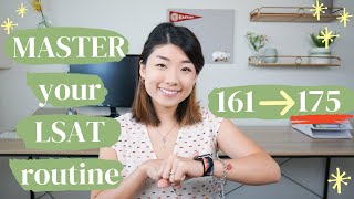 HOW TO STUDY Effectively FOR THE LSAT  How I Scored a 175 [upl. by Woodman160]