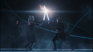 Ahsoka vs Anakin and Vader Full Fight  Star Wars Ahsoka [upl. by Enihpled101]