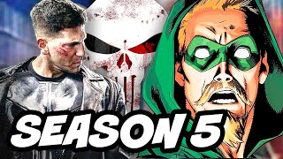 Arrow Season 5 vs The Punisher [upl. by Adlen357]