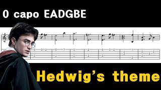 해리포터 ost hedwigs theme 기타 악보 harry potter ost hedwigs theme guitar sheet music [upl. by Solita256]