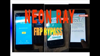 SAFARICOM NEON RAY Frp Bypass [upl. by Kaasi]