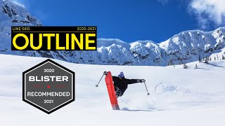 LINE 20202021 Outline Skis  The Ultimate Freestyle Powder Ski [upl. by Alejandra]