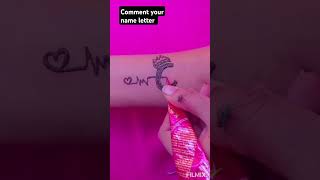 C Letter Mehndi Designmehndihennapayalparadoxhoneysinghsongclettertrending tattooviral [upl. by Bonaparte]