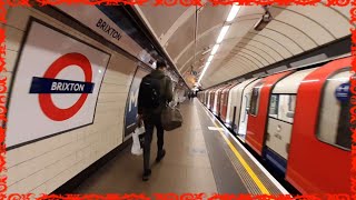 London Underground Victoria line2009 Tube Stock journey  Pimlico to Brixton  Southbound [upl. by Groscr]