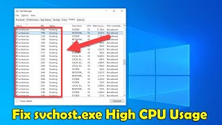 How to Fix svchostexe High CPU Usage in Windows 10 [upl. by Ekal196]