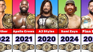 Every WWE Intercontinental Champion One by One 20192024 [upl. by Zacarias]