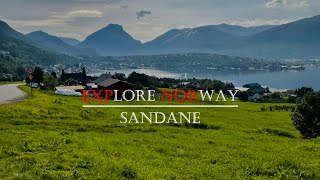 Norway Countryside Sandane Road trip  Exploring a Fjord Village 4k HD norway travelvlog bergen [upl. by Yrrab978]