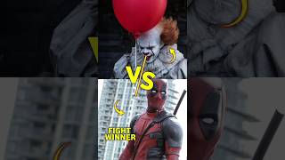 Deadpool vs Pennywise deadpool3 marvel shorts [upl. by Brigitte]