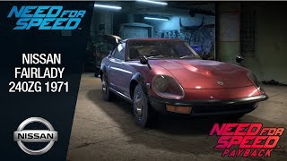 LOCALIZACIÓN COCHE DE DESGUACE quotNissan Fairladyquot  PIEZAS 44  Need For Speed Payback [upl. by Philipa]