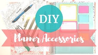 DIY Planner Accessories [upl. by Sarene822]