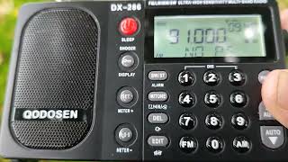 German french Dutch radio November DX TEF6686 with monster antenna [upl. by Adnah]