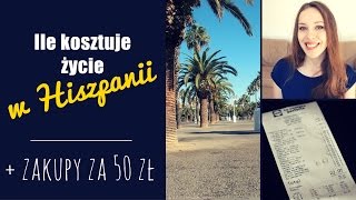 Ile kosztuje życie w Hiszpanii Barcelonie  zakupy za 50 zł [upl. by Rakabuba]