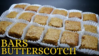 BUTTERSCOTCH BARS  Soft And Chewy Butterscotch Bar Dessert [upl. by Eiuol]