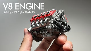 Building a V8 Engine Model Kit  Build Your Own V8 Engine [upl. by Howlyn634]