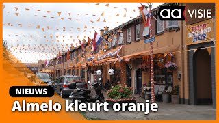 Almelo kleurt oranje [upl. by Yalc]