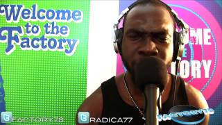 Radical77 Performs AJE Live  freestyle in the Factory [upl. by Nickerson]