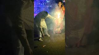 Happy Diwali￼￼🪔 milawati fatake😂😂 funny fun annuyash Diwali shorts [upl. by Gitlow]