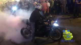 Moto quemando rueda FULL HD 1080p [upl. by Naehs]