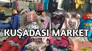 KUŞADASI MARKET  Kuşadası Clothes Bazaar  16 February 2022  4k UHD 60fps [upl. by Eelyrag]