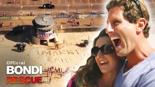 Harries Proposal quotThe Big Momentquot  Best of Bondi Rescue [upl. by Elleinnod]