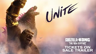 Godzilla x Kong The New Empire  Tickets on Sale Trailer [upl. by Worra]