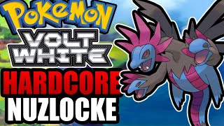 Pokémon Volt White Hardcore Nuzlocke  Gen V Romhack [upl. by Ynnavoj]