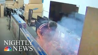 Exploding ECigarette Sparks Concern  NBC Nightly News [upl. by Arrim]