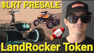 LRT  LANDROCKER TOKEN PRESALE CRYPTO COIN HOW TO BUY ICO LRT NFTS ETH GAME P2E USDT ETHEREUM USDC [upl. by Arba451]