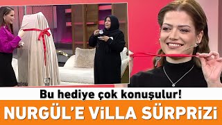 Nurgüle villa sürprizi Anahtarı aldı mutluluktan havalara uçtu [upl. by Dane]