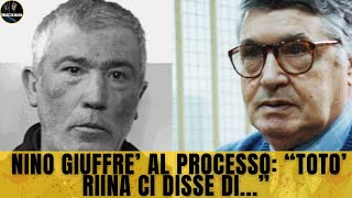 DEPOSIZIONE SHOCK DI GIUFFRE AL PROCESSO DI TOTO RIINA mafia [upl. by Ythomit]