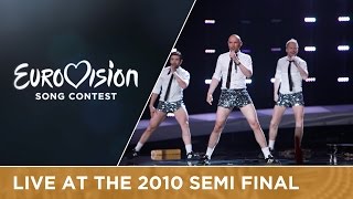 InCulto  Eastern European Funk Lithuania Live 2010 Eurovision Song Contest [upl. by Burnie]