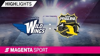 Schwenninger Wild Wings  Krefeld Pinguine  42 Spieltag 1819  MAGENTA SPORT [upl. by Nameloc153]