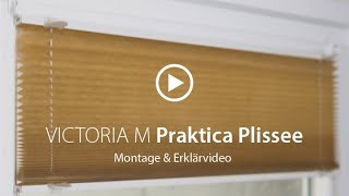 Praktica Plissee – Ausmessen amp Montage mit Klemmhaltern  VICTORIA M [upl. by Rihaz]