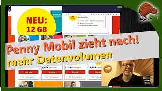 Penny Mobil und ja mobil Mehr Datenvolumen [upl. by Ahseal]