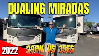 2022 Mirada 35ES VS 2022 Mirada 29FW DUALING MIRADAS [upl. by Orms]