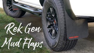 Rek Gen Mud Flaps Toyota Tacoma [upl. by Eahsal]