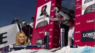 Vonn 6th in World Cup Return in St Anton  USSA Network [upl. by Neerol]